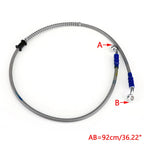 M10 Brake Oil Hose Line with Banjo Fitting for Universal Applications (90cm)