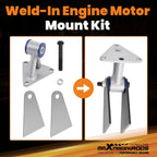 Engine Swap Weld-In Motor Mount Kit for Chevy Small/Big Block (4.3L V6)
