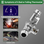 Engine Coolant Thermostat Housing Assembly for BMW 325i (2001–2005)