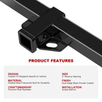 Trailer Hitch Receiver for Honda Odyssey (1999-2017)