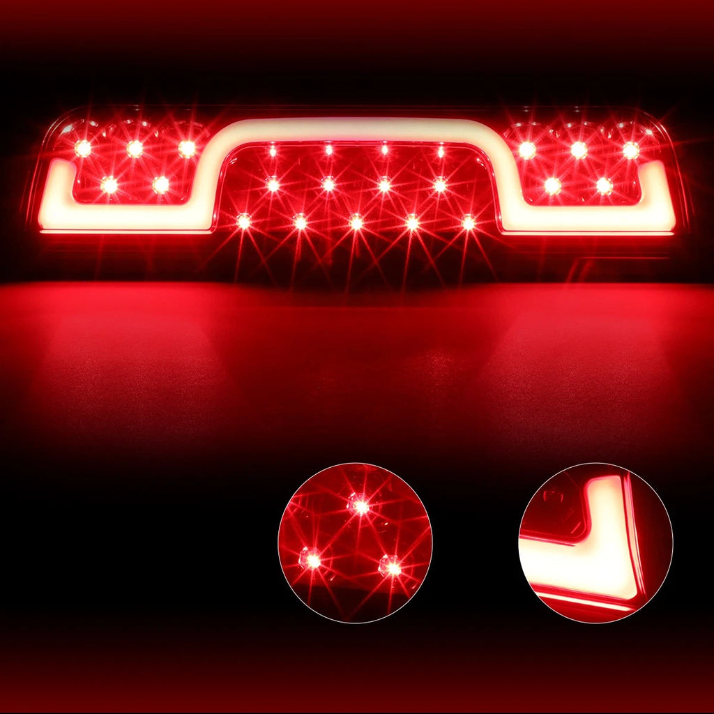 Sequential-Solid 2-Stage LED Third Tail Brake Light for Silverado/Sierra (2014–2024)