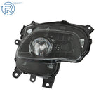Right Side Halogen Headlight for Jeep Cherokee (2014–2018) - Black Clear