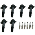 6X Ignition Coils & 6X Spark Plugs for Mercury Ford Escape Fusion (2001–2009) UF486