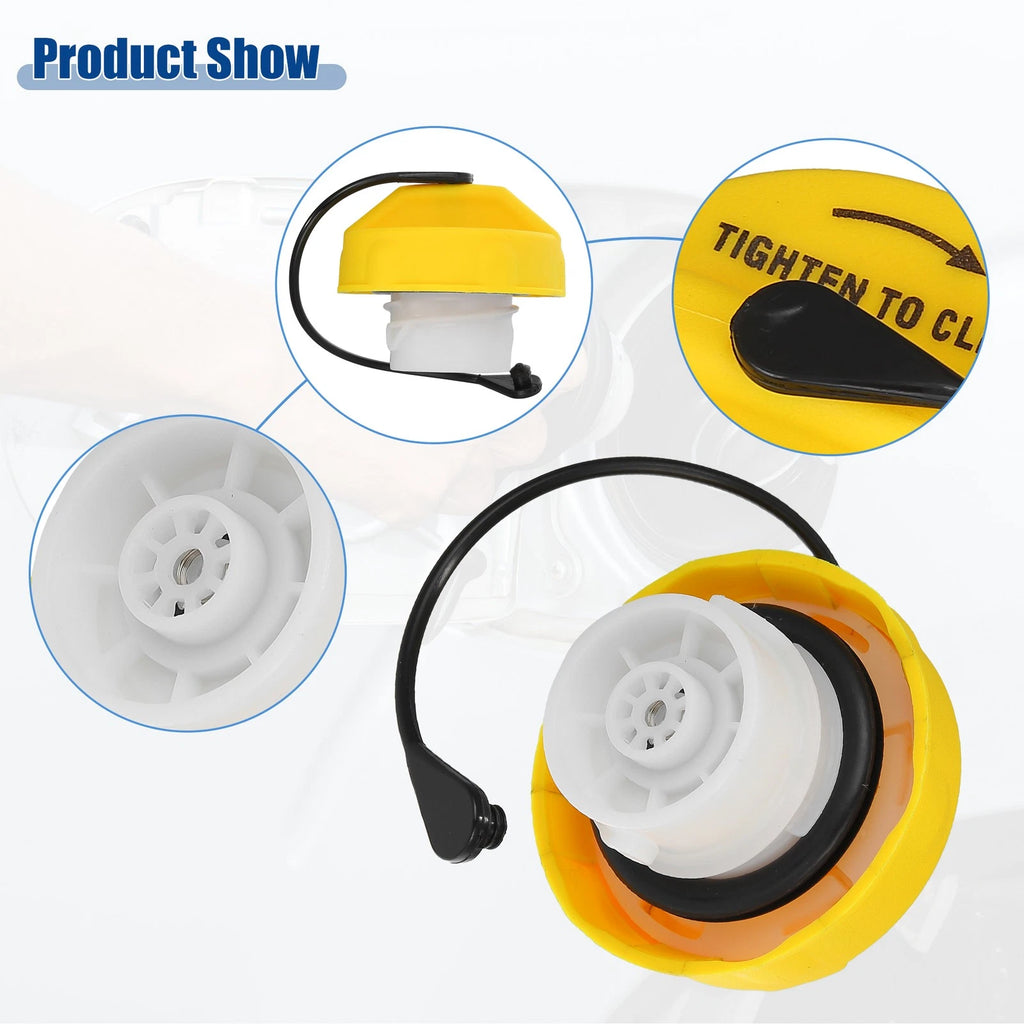 Gas Fuel Tank Cap for Dodge Ram Promaster (2014–2016) Yellow