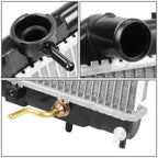 Aluminum Core Replacement Radiator for Mitsubishi Mirage (1997–2002) DPI 1907
