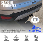 2 Inch Trailer Towing Hitch for Ford Escape (2013-2019)