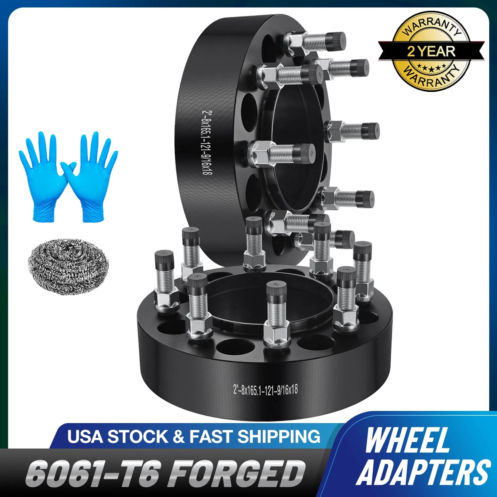 2X 2" Hub Centric Wheel Spacers for Ram 3500 (2011–2012)