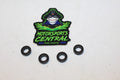 Set of 4 Fuel Injector Isolator Rubber O-Rings for Kawasaki Ninja ZX6R (2015–2019) 16073-3707