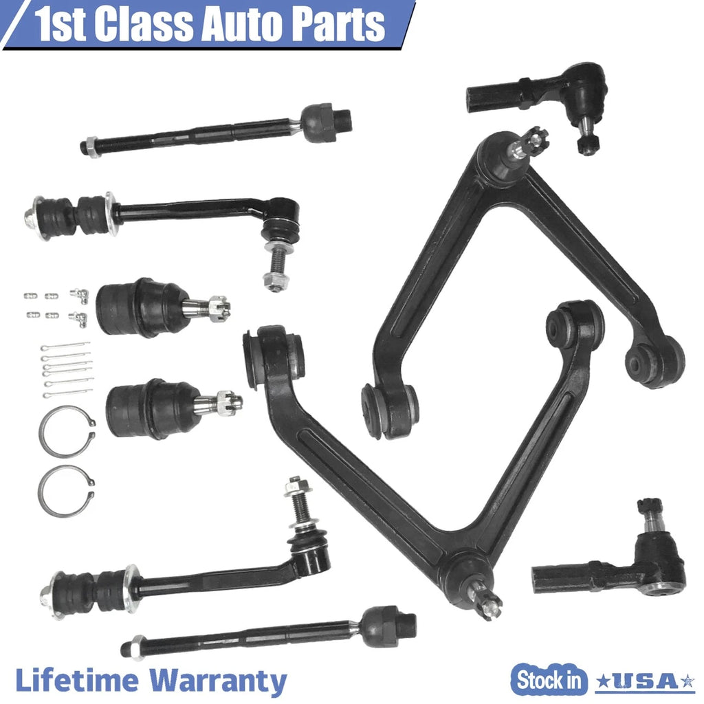 Set of 2 Front Suspension Control Arm Ball Joints for Dodge Durango Aspen (2004-2009)