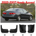 Mud Flaps Splash Guards for Honda Accord 2003–2005 (2.4L, 3.0L) Front & Rear