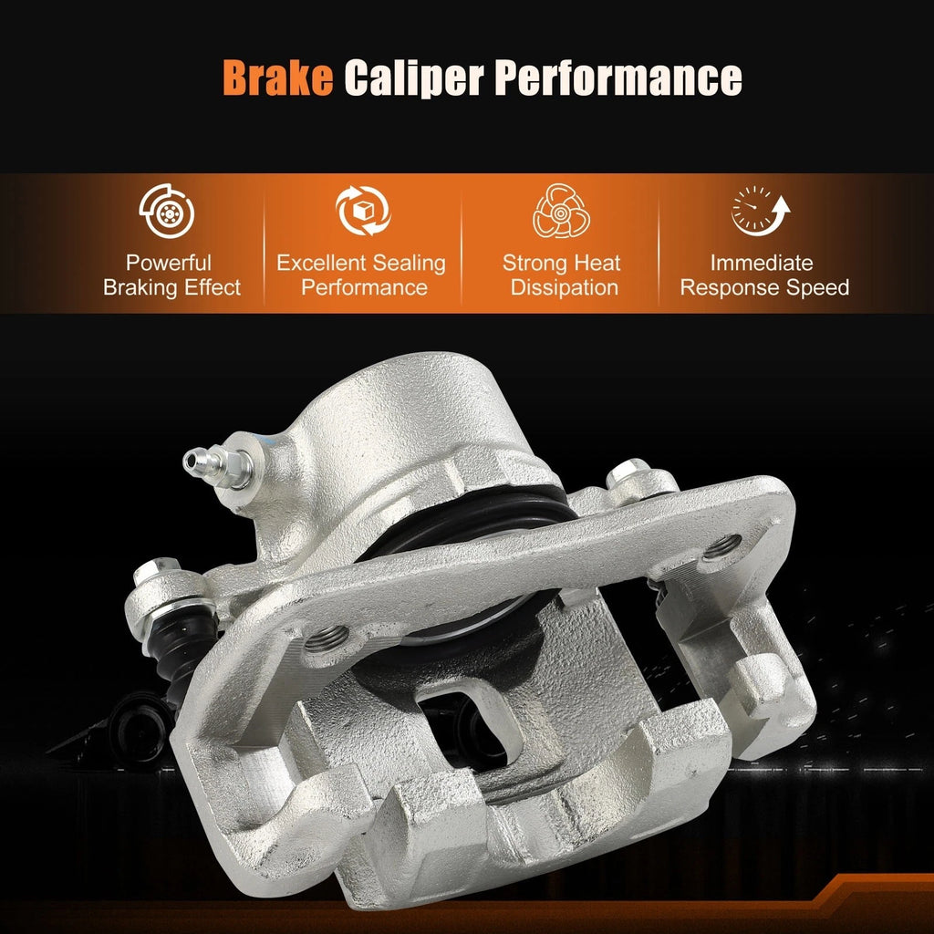 Front Pair Brake Calipers with Bracket for Geo Tracker (1996-1997)