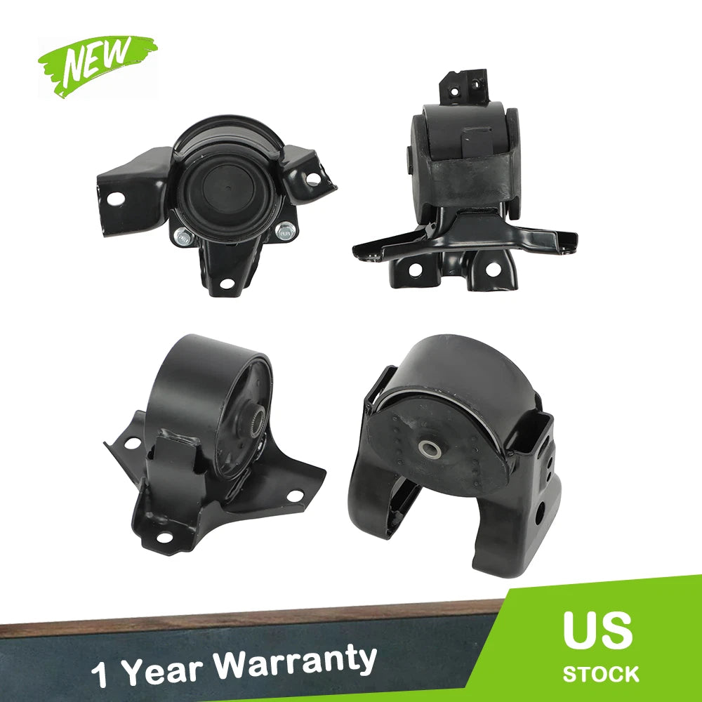 Set of 4 Engine Motor & Transmission Mounts for Hyundai Sonata (2006–2010)