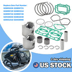 Top End Piston Ring Gasket 82mm for Skidoo Summit Renegade MXZ GSX Freeride 800R