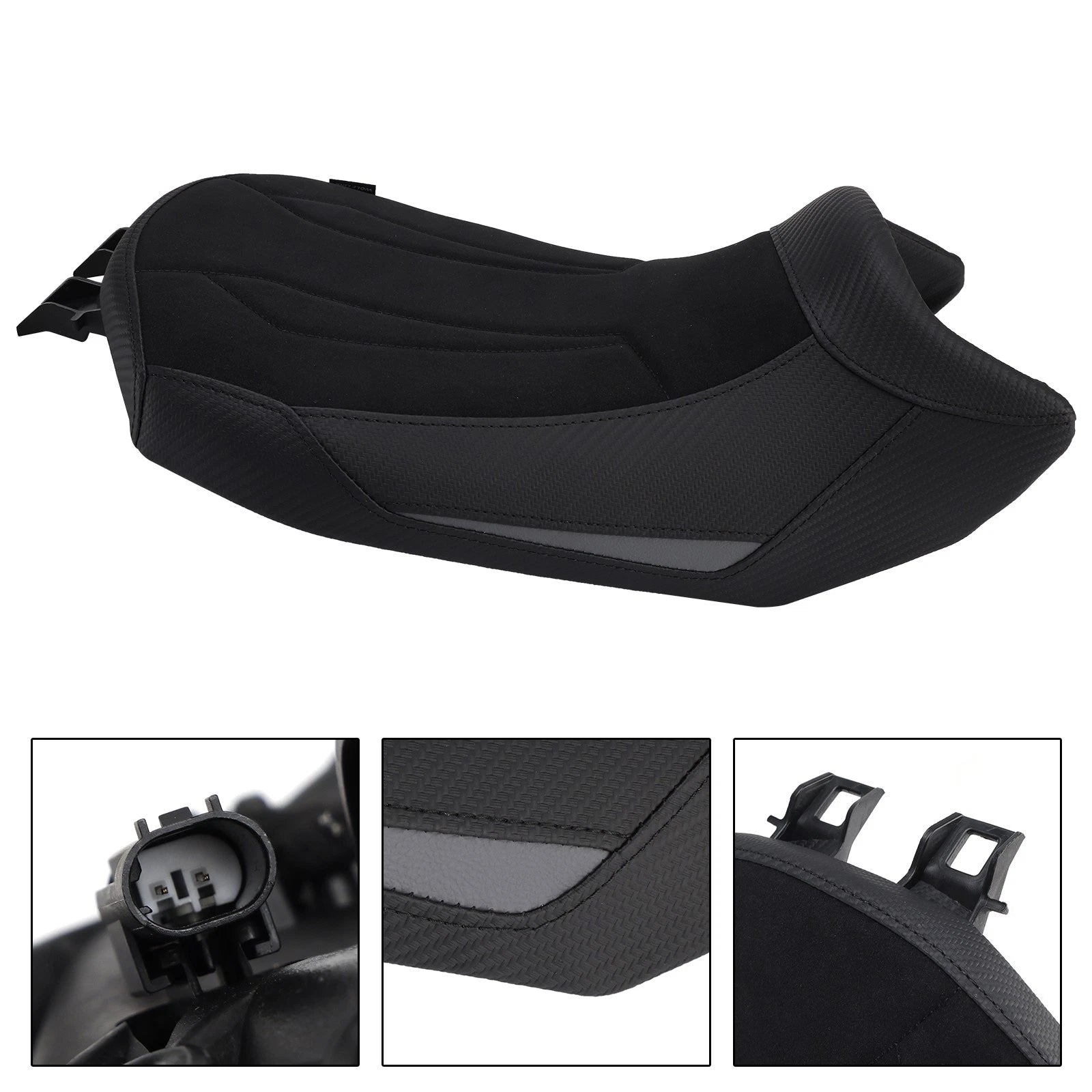 Lower Front Driver Seat Pillion Saddle Gray for BMW R1300GS (2024–2025)