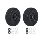 2-Pack Flat Free Tire and Wheel Assembly for Lawnmower (YYYY–YYYY)