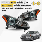 HID Headlight Set for Infiniti M37 (2011–2014) Left + Right Pair
