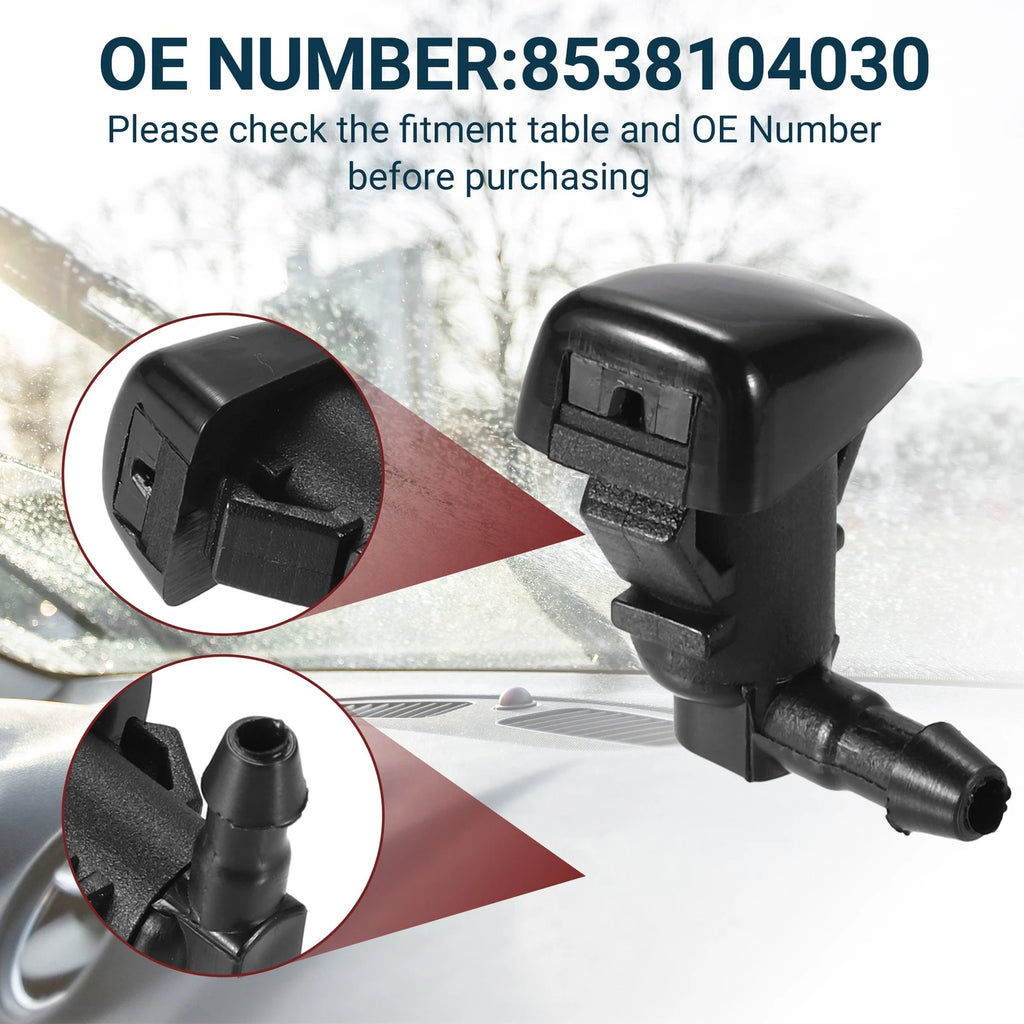 Set of 1 Windshield Washer Nozzle for Toyota Tacoma 