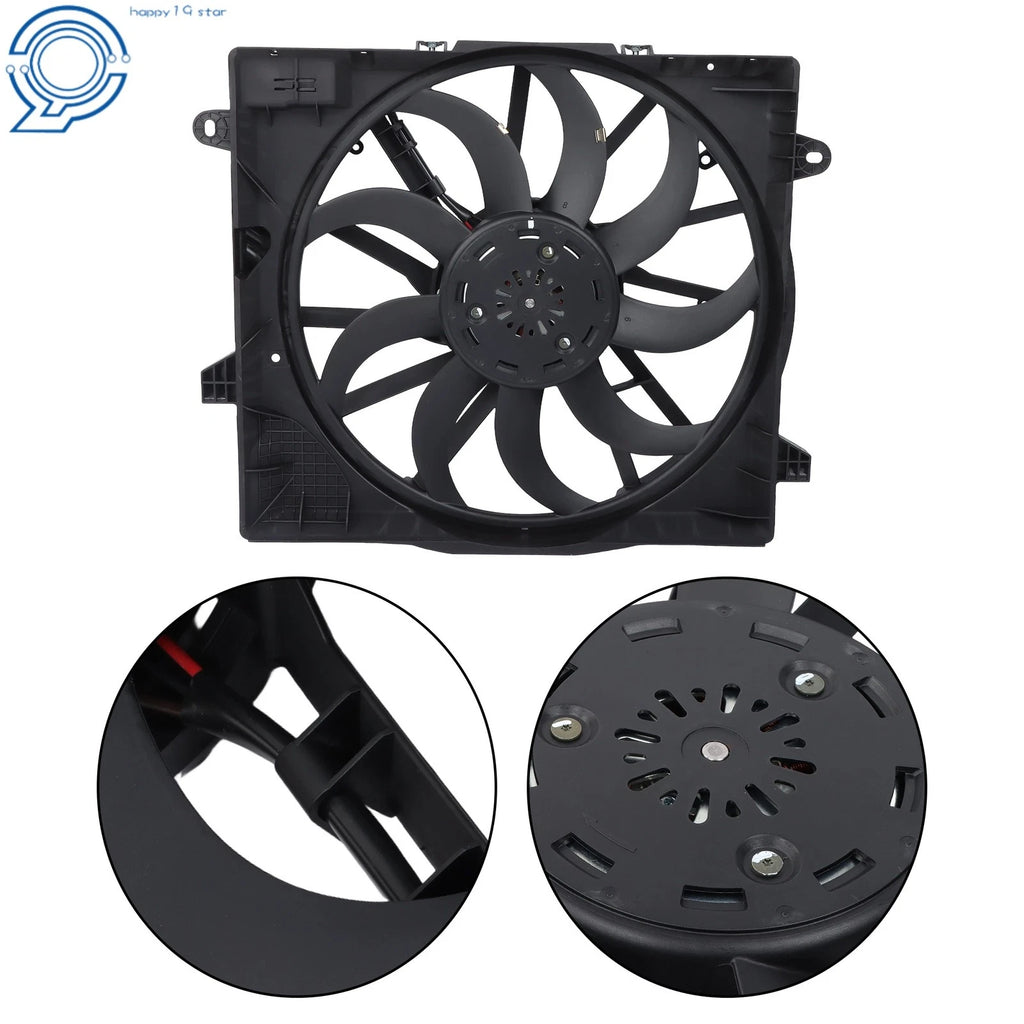 Cooling Fan Assembly for Jeep Wrangler Gladiator (2018–2023)