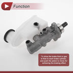 Brake Master Cylinder with Reservoir No. 47201BZ010 for Toyota Avanza (2003–2011)