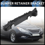 1pc Right Front Bumper Retainer Bracket for Hyundai Sonata (2020–2023) Black ABS