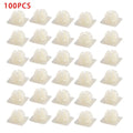 100 Pcs Bumper License Plate Nut Bracket Clip #14 for Chevrolet