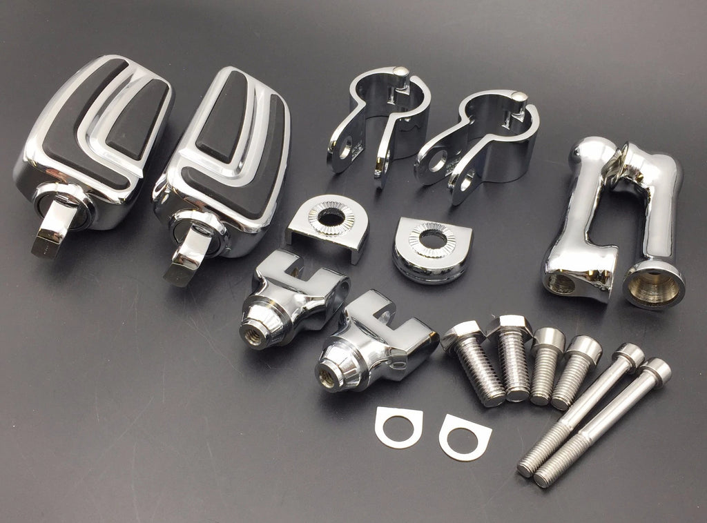 1.5" Adjustable AirFlow Foot Peg for Harley Sportster Street Bob Softail (2018–2023)