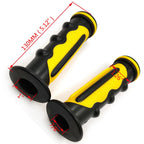 22mm 7/8" Rubber Handlebar Grips for Harley Motorcycle