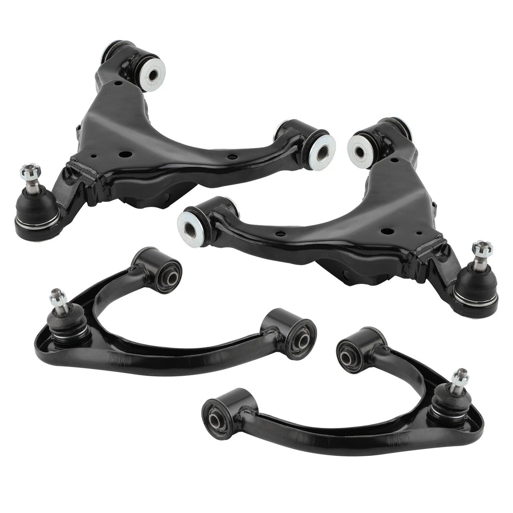 Set of 4 Front Lower & Upper Control Arms w/ Ball Joints for Toyota Tacoma (2005–2015)