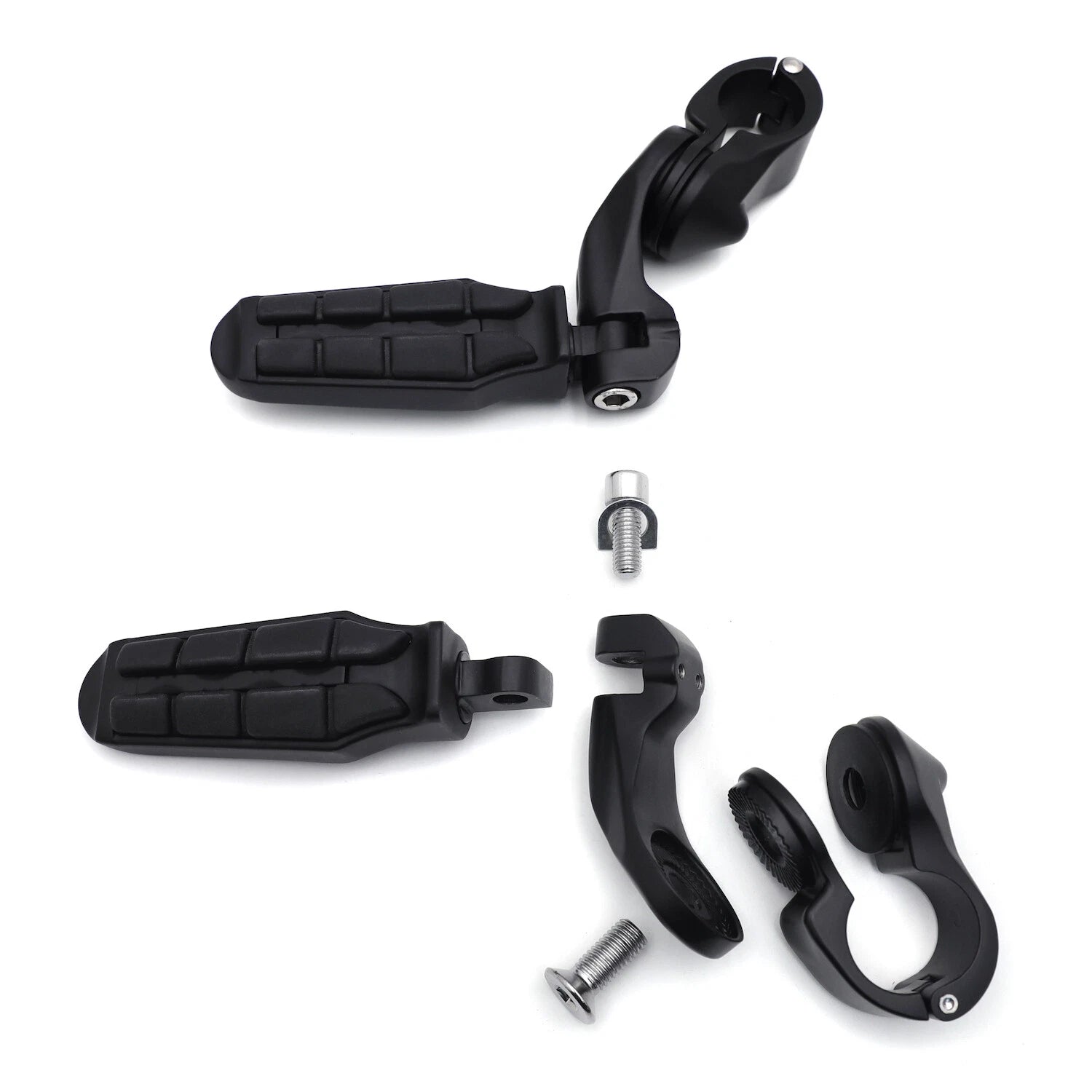 2.5" Saddle Foot Peg Kit for Harley Dyna Sportster