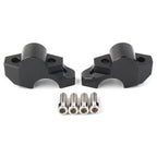 Black Motorcycle Handlebar Riser Clamp for Honda XADV 750 (2017-2019)