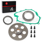 Starter Clutch Kit One Way Gear Bearing Gasket for Yamaha Rhino 660 (2003–2008)