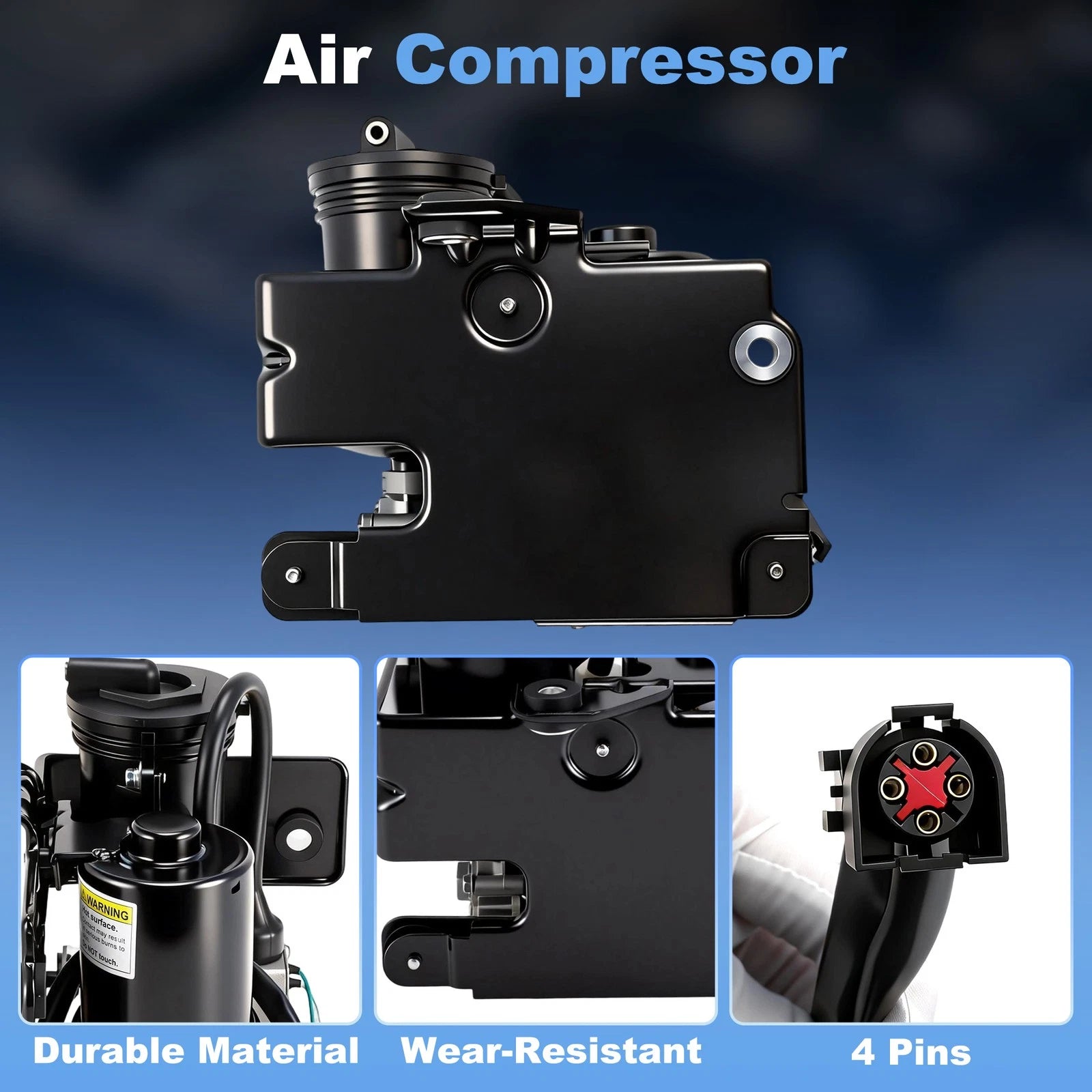 Air Suspension Compressor Pump for Ford Expedition (2007–2018) 7L1Z-5319-AE