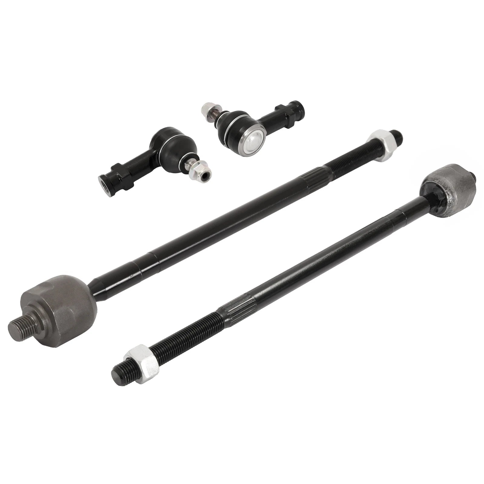 Set of 4 Inner & Outer Tie Rod Ends for Ford Focus (2006–2011)