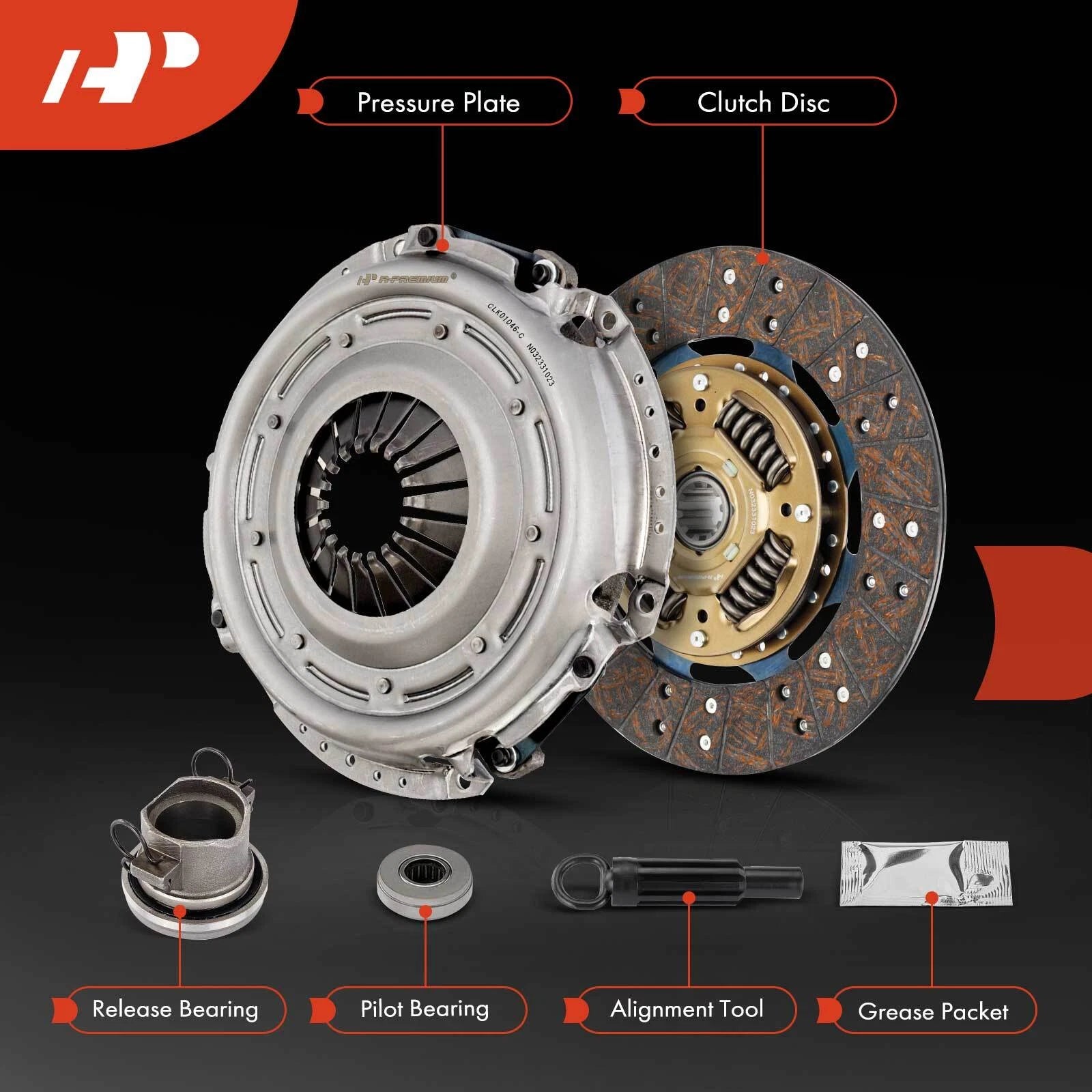 Clutch Kit for Jeep Wrangler (2007–2011) & Liberty (2002–2004)