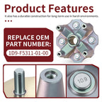 Rear Left Wheel Hub 1D9-F5311-01-00 for Yamaha Kodiak 400 450 4x4 (2005–2006)