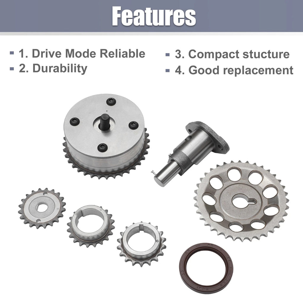 Engine Timing Chain Kit for Toyota RAV4 Camry Highlander (2.0L) TS21002 TK2040G