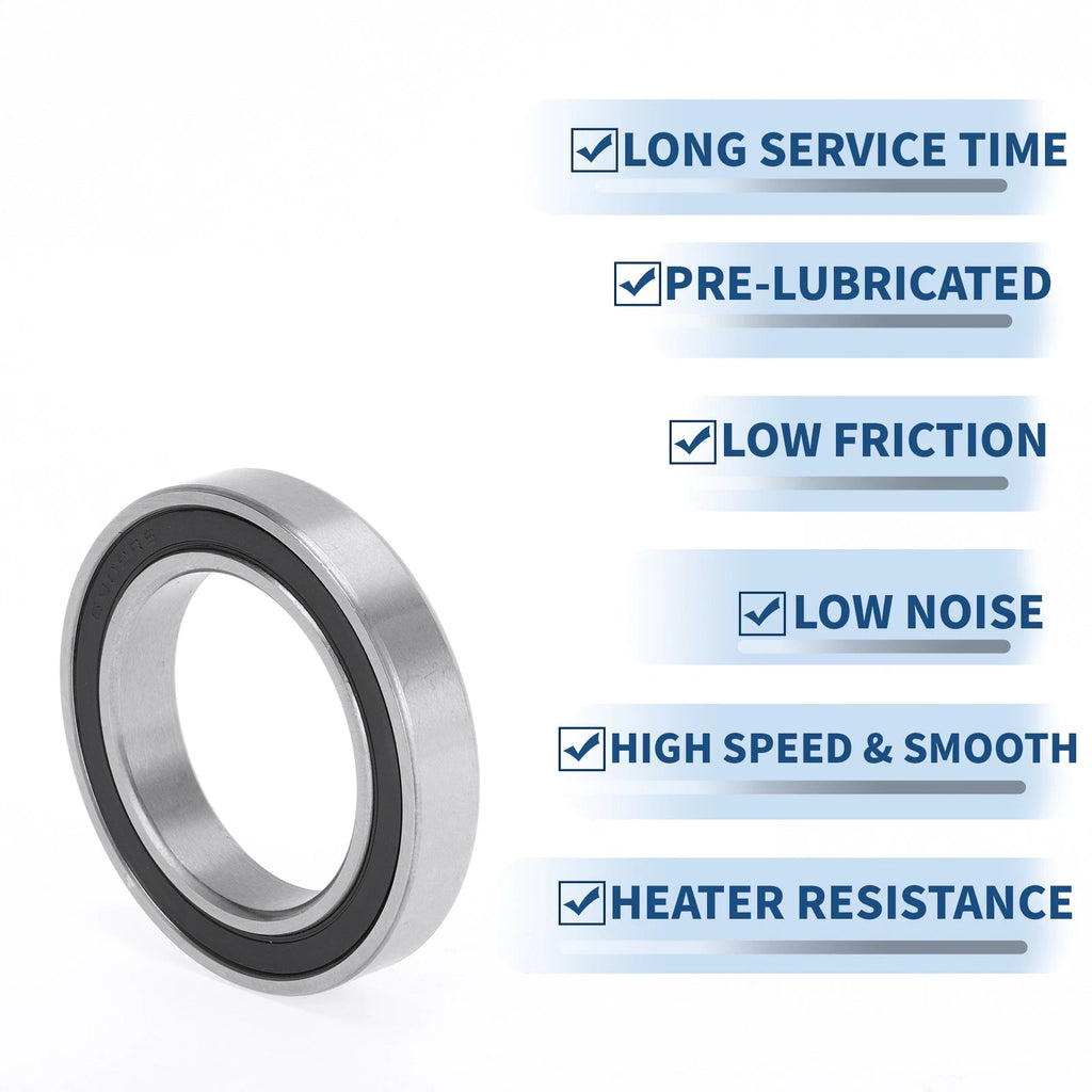 Deep Groove Ball Bearing 6909VV for Scooter Skateboard Wheel (P0 45x68x12mm)