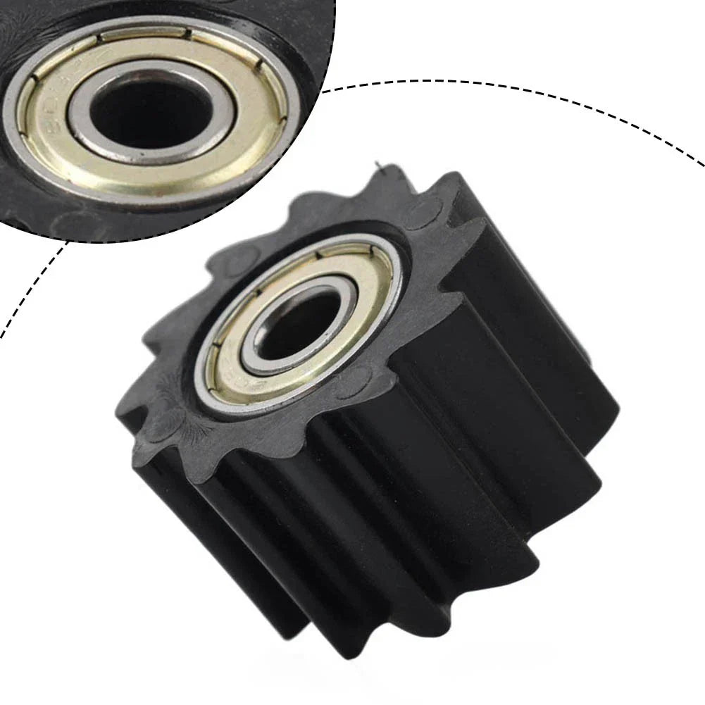 8MM Chain Roller Pulley Tensioner Wheel for Bike ATV Go-Kart Black