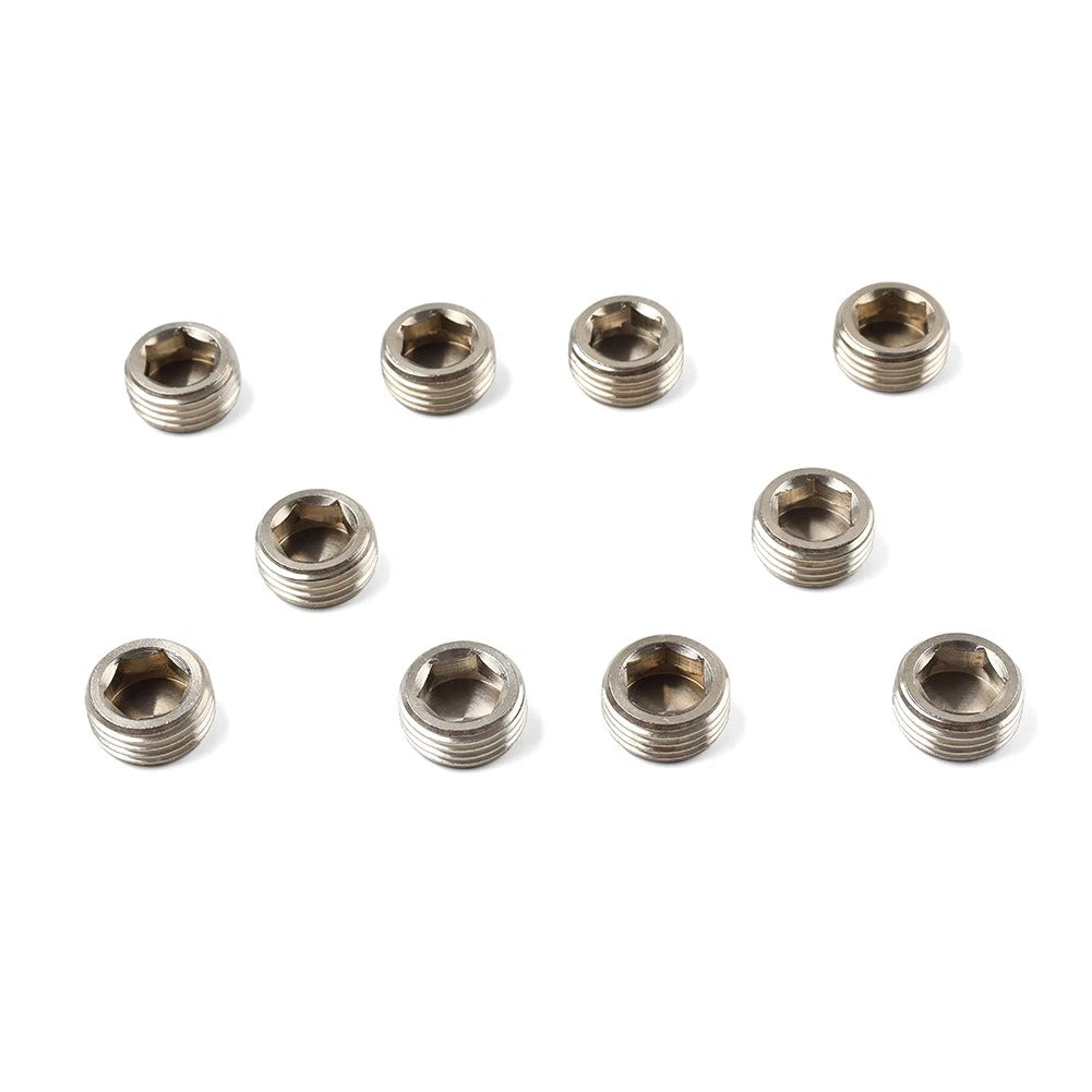 10pcs Hex Counter Sunk Plug Air Pipe Fitting 1/2 Inch for G Male Pipe Adapter