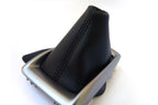 Automatic Shift Boot Cover for Mazda 3 (2014–2016) Black Leather Synthetic