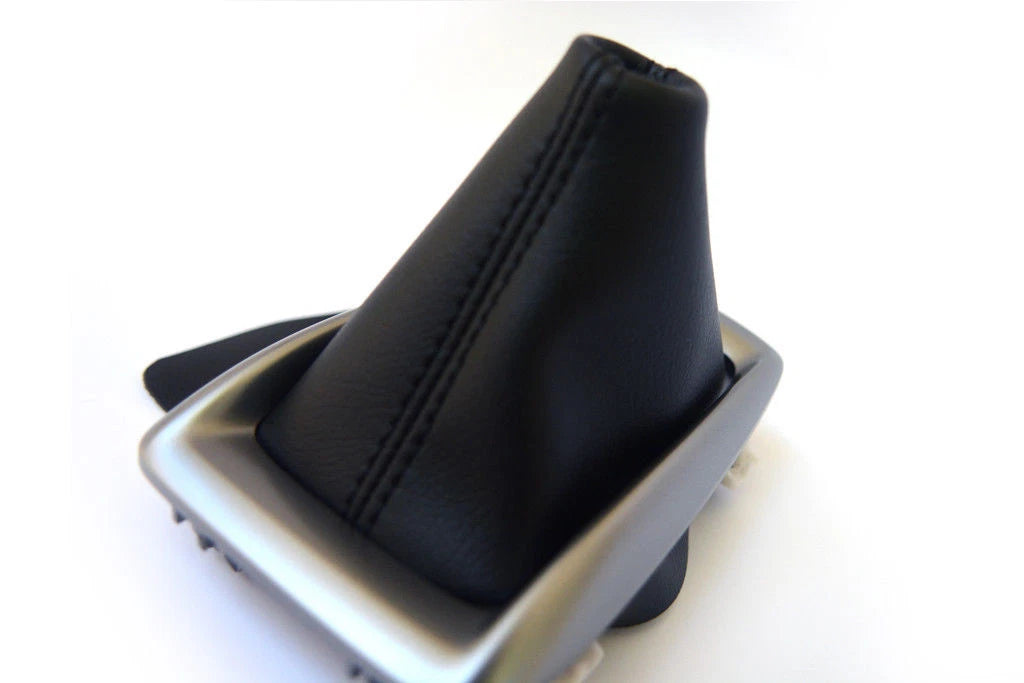 Automatic Shift Boot Cover for Mazda 3 (2014–2016) Black Leather Synthetic