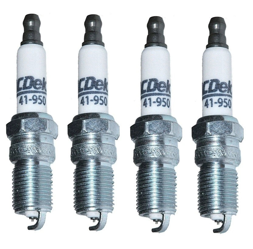 Set of 4 Spark Plugs for Mercury Topaz, Ford Tempo, Ranger 2.3L L4