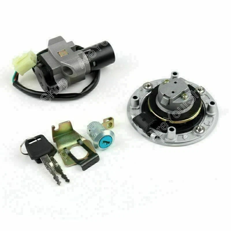 Ignition Switch Lock & Fuel Gas Cap Key Set for Suzuki GS500 (2001–2012)
