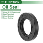 Set of 5 Oil Seal Rotary Shaft Seal NBR Rubber 35x60x10mm