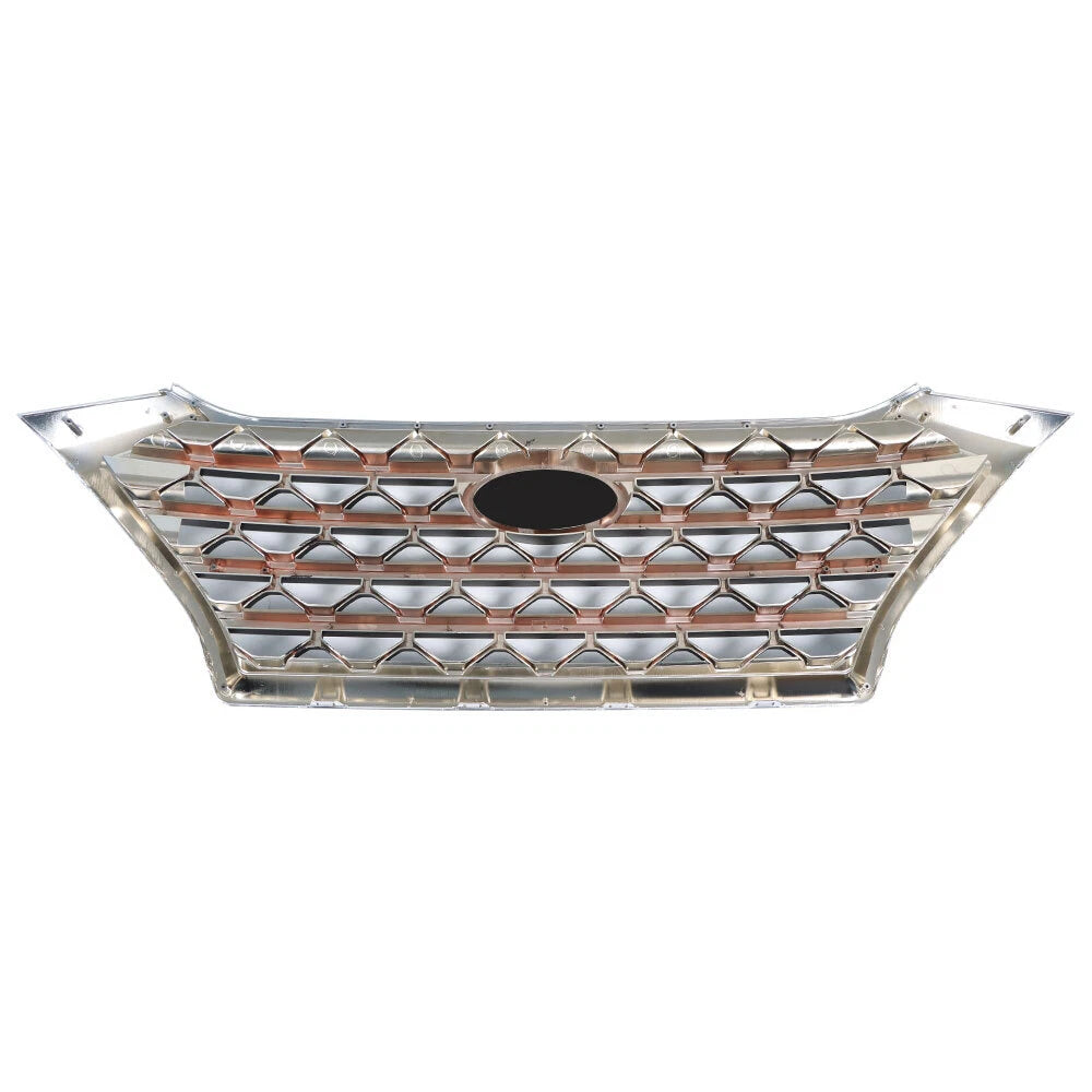 Front Grille Bumper Upper for Hyundai Tucson (2019–2021) Chrome Mesh