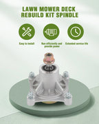 Deck Rebuild Blade Spindle for Hustler Raptor 52" (604214, 603995, 603988, 791988)