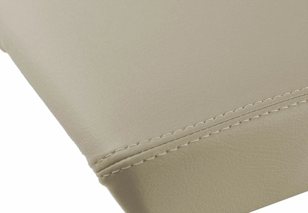 Leather Console Lid Pull Over Armrest Cover for Acura TSX (2009–2014) Beige