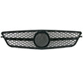 Front Grille for Mercedes Benz C63 C-Class W204 (2008–2013) Chrome Black