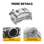 2X Front Brake Calipers w/ Bracket for Nissan Pathfinder (2013–2020)