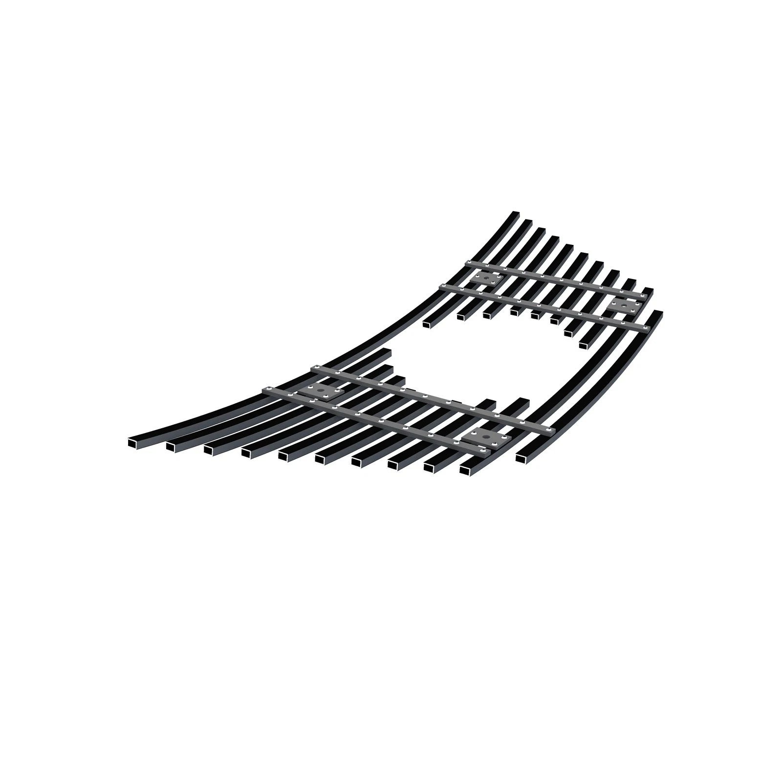 Upper Stainless Steel Black Billet Grille Insert for Nissan Rogue (2017-2020)